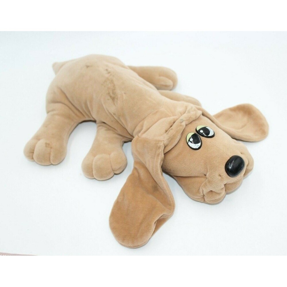 Vintage Tonka Pound Puppy Puppies Large Tan 18" 1986 Long Ears Bassett 1985